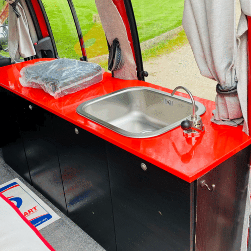 2007 Fiat Doblo 1.3 Petrol Camper Van 2 Berth ONLY 36943 Miles Bright Red