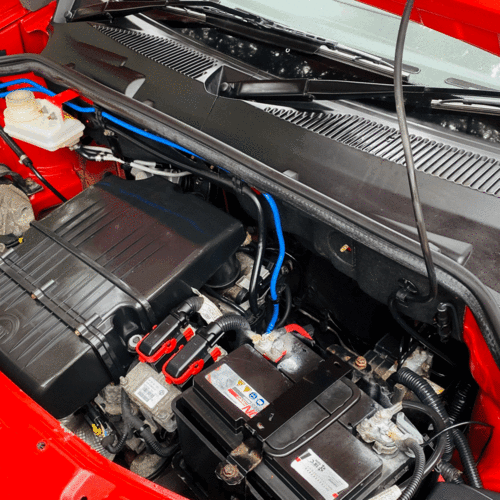 2007 Fiat Doblo 1.3 Petrol Camper Van 2 Berth ONLY 36943 Miles Bright Red