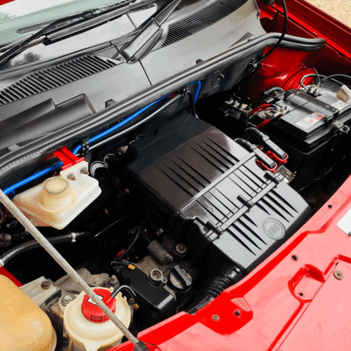 2007 Fiat Doblo 1.3 Petrol Camper Van 2 Berth ONLY 36943 Miles Bright Red