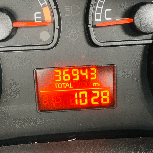 2007 Fiat Doblo 1.3 Petrol Camper Van 2 Berth ONLY 36943 Miles Bright Red