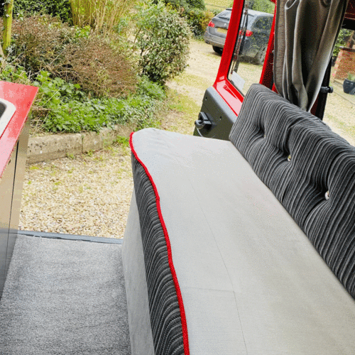 2007 Fiat Doblo 1.3 Petrol Camper Van 2 Berth ONLY 36943 Miles Bright Red