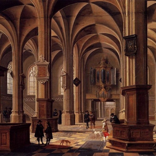 Interior of St Cunerakerk, Rhenen