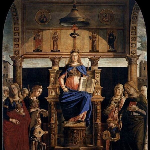 St Veneranda Enthroned