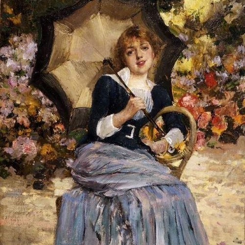 Girl with a Sunshade