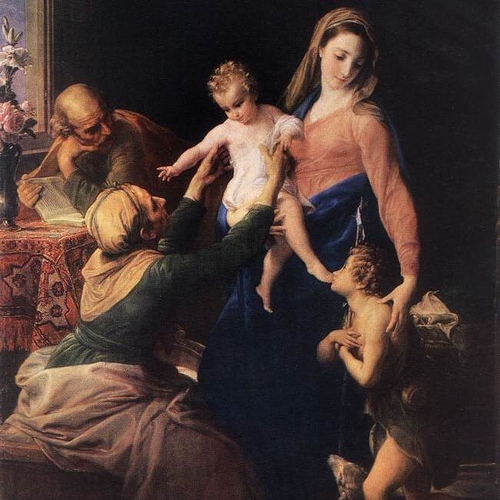 Holy Family with Sts Elizabeth and John the Baptist
