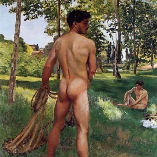 Fisherman with a Net