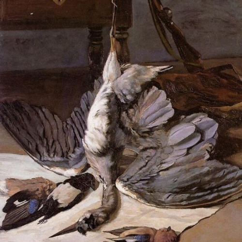 Still Life with Heron