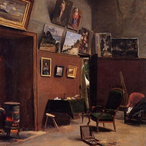 The Studio on the Rue de Fürstenberg