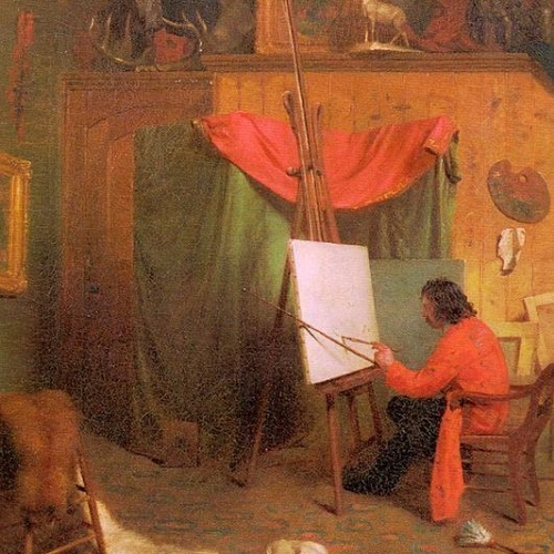 Self Portrait in the Studio