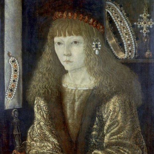 A young János Corvinus in 1486