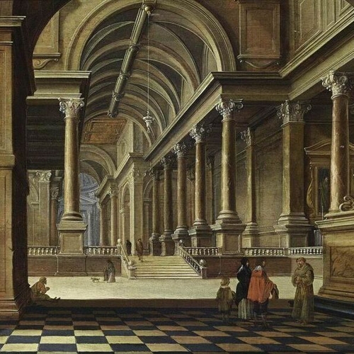 Interior of an Imaginary Church