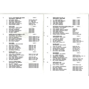 1983 Silverstone 750 Relay Race (08/10/1983) Motor Racing Programme