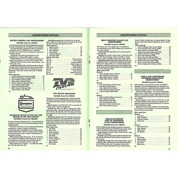 1989 Silverstone Gilmour & Pether Raceday (30/07/1989) Motor Racing Programme & Event Entry Ticket