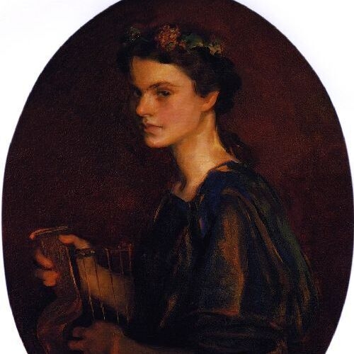 Girl with Lyre