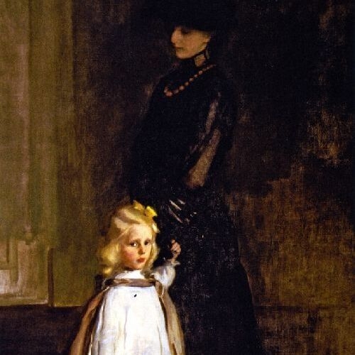 Mrs Alexander Sedgwick and Daughter Christina