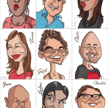 CARICATURIST - Alan
