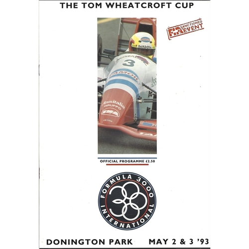 Donnington Park Motor Racing/Motor Cycle Racing Programmes