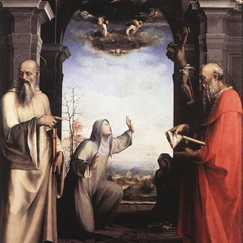 Stigmatization of Saint Catherine of Siena