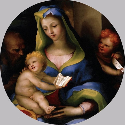 The Holy Family with Young Saint John
