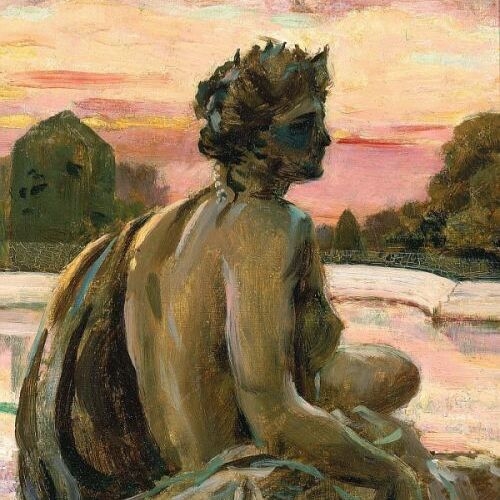 One of the Figures at the Parterre d'Eau