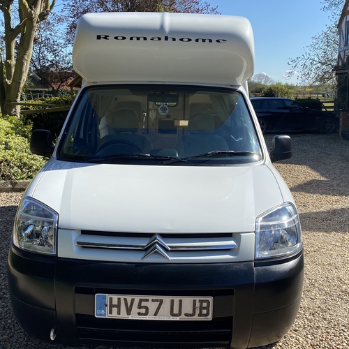 2007(57)reg Citroen Berlingo Romahome Duo Outlook R20 Motorhome 35774 miles