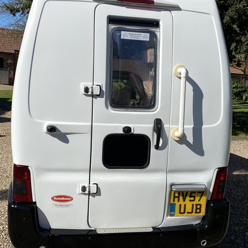 2007(57)reg Citroen Berlingo Romahome Duo Outlook R20 Motorhome 35774 miles