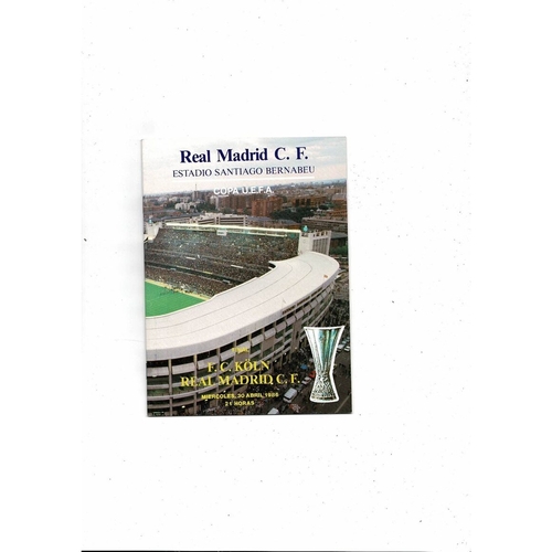 Europa League, UEFA/Fairs & Inter Toto Cup Final Football Programmes
