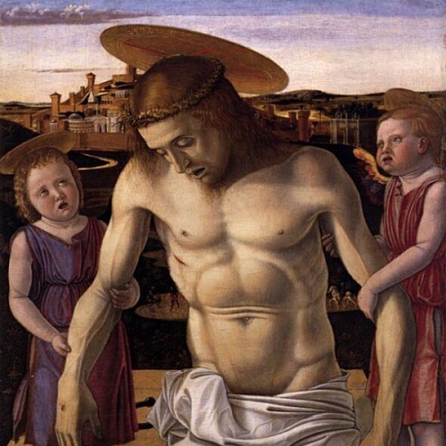 Dead Christ Supported by Two Angels (Pietà)