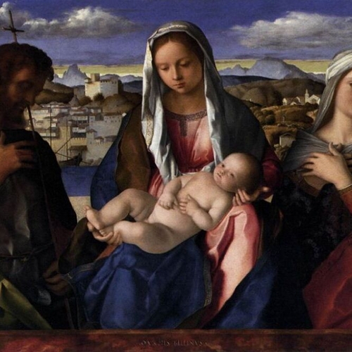 Madonna and Child with St John the Baptist and a Saint