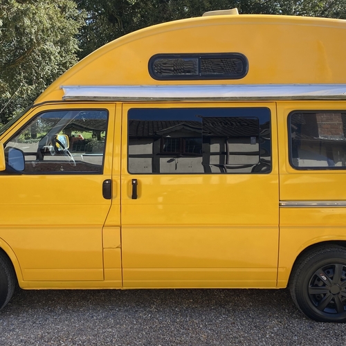 2001 (51)reg VW Transporter T4 Camper Van 4 Berth Yellow SWB 2.5 TDi 5cyl