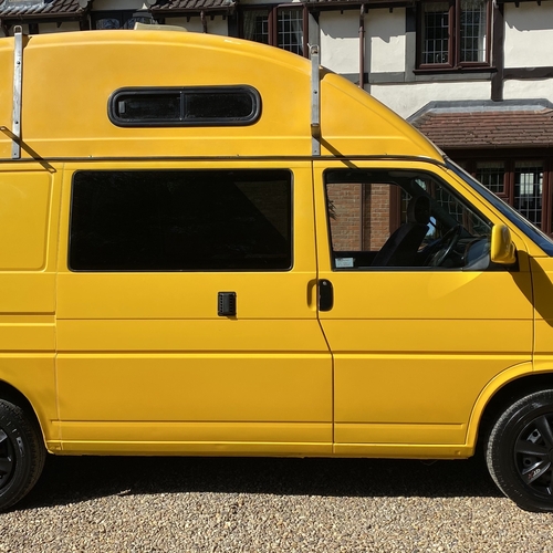 2001 (51)reg VW Transporter T4 Camper Van 4 Berth Yellow SWB 2.5 TDi 5cyl