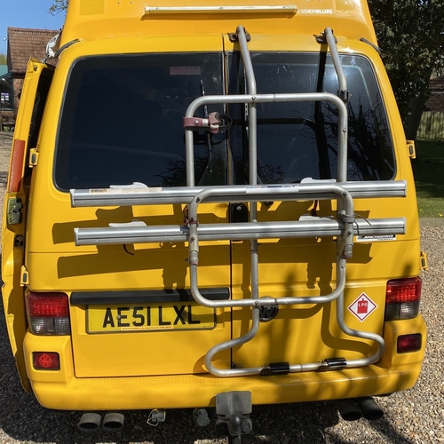 2001 (51)reg VW Transporter T4 Camper Van 4 Berth Yellow SWB 2.5 TDi 5cyl