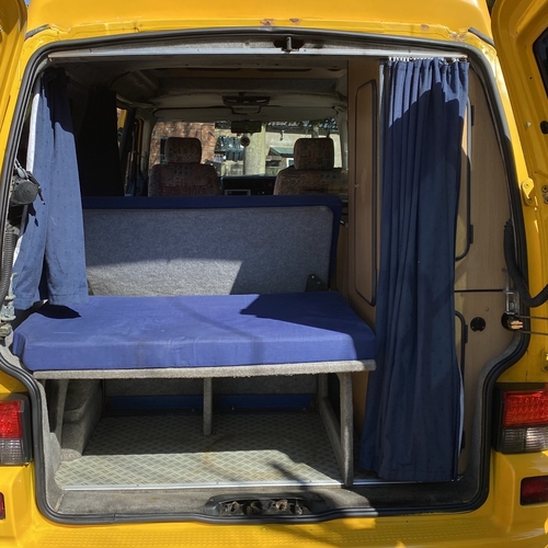 2001 (51)reg VW Transporter T4 Camper Van 4 Berth Yellow SWB 2.5 TDi 5cyl
