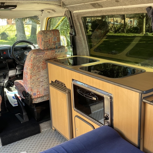 2001 (51)reg VW Transporter T4 Camper Van 4 Berth Yellow SWB 2.5 TDi 5cyl