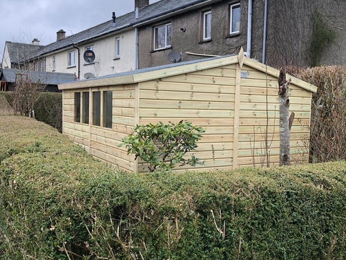 #026 16x10 Apex Shed