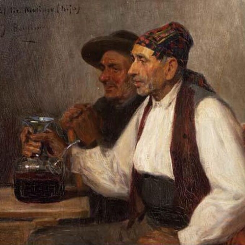 Bebedores en la Taberna