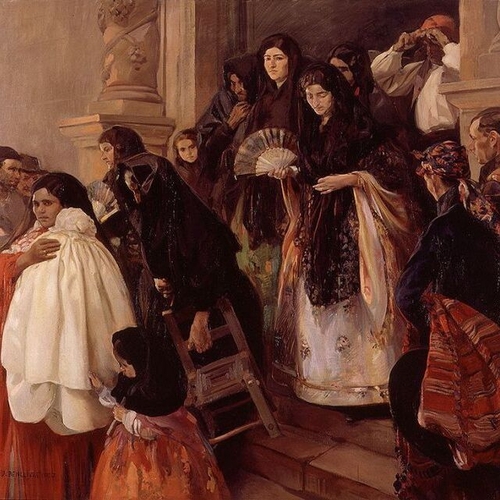 La Salida de Misa en Rocafort