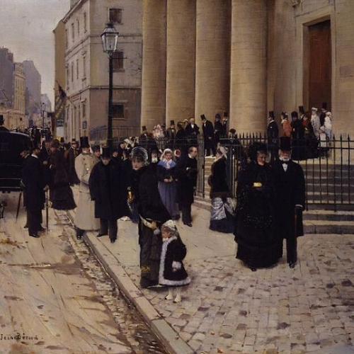 Sunday at the Church of Saint Philippe du Roule, Paris