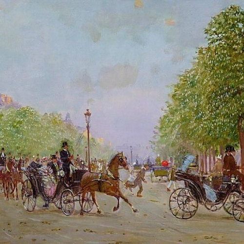 The Promenade on the Champs-Élysées