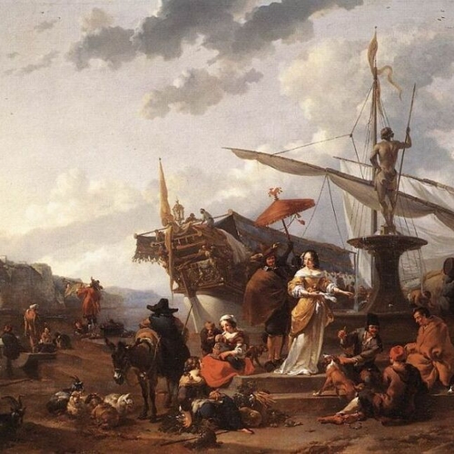 A Southern Harbour Scene