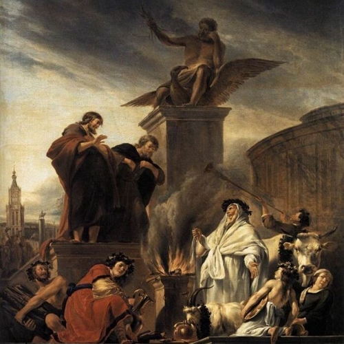 Paul and Barnabas at Lystra