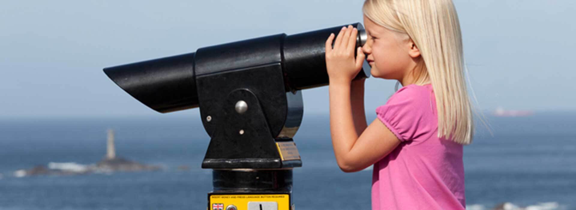 Coin operated Binocular