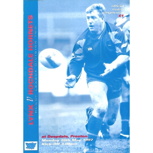 Lancashire Lynx Home Rugby League Programmes