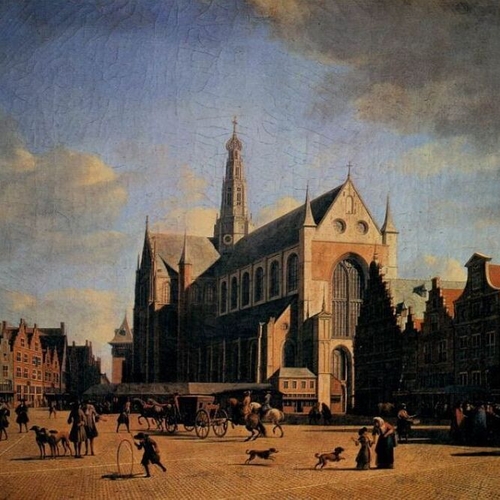 The Great Market in Haarlem