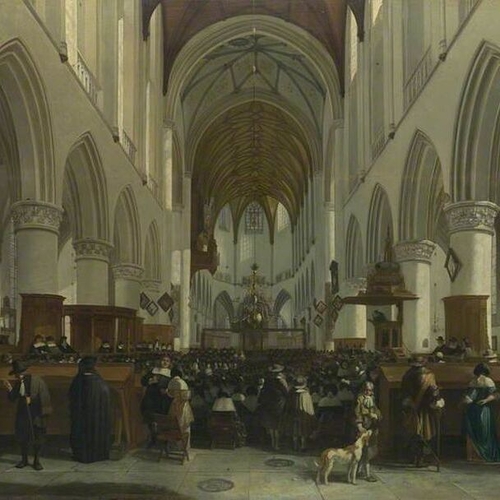 The Interior of the Grote Kerk, Haarlem