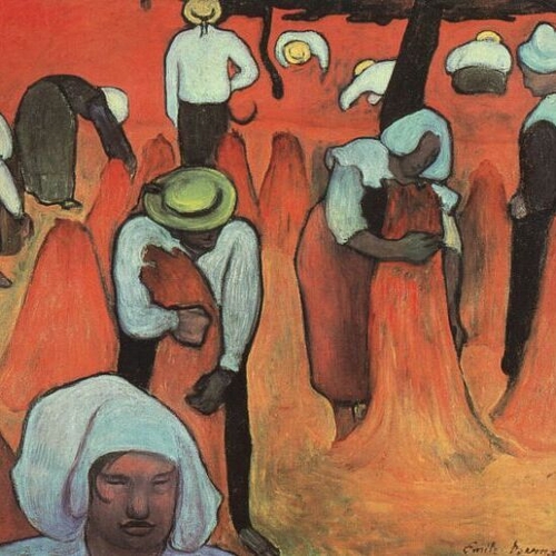 Buckwheat Harvesters at Pont-Aven