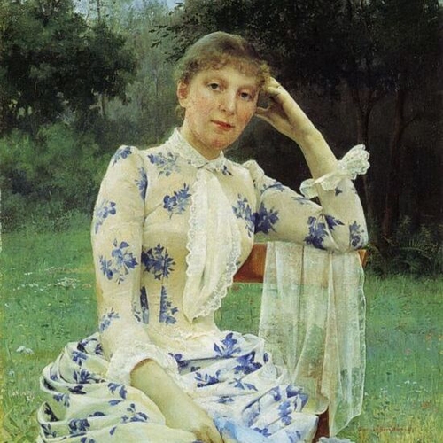 Portrait of Eva Aminoffin Muotokuva