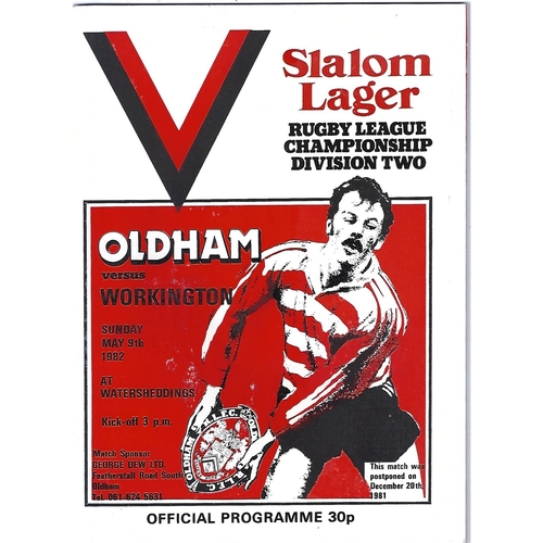 Workington Town Away Rugby League Programmes