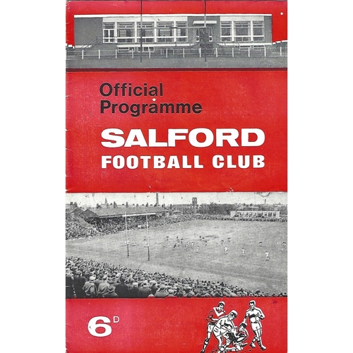 Wigan Away Rugby League Programmes