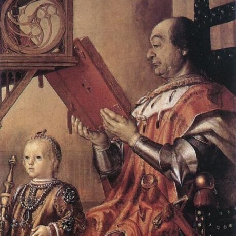 Prince Federico da Montefeltro and his Son